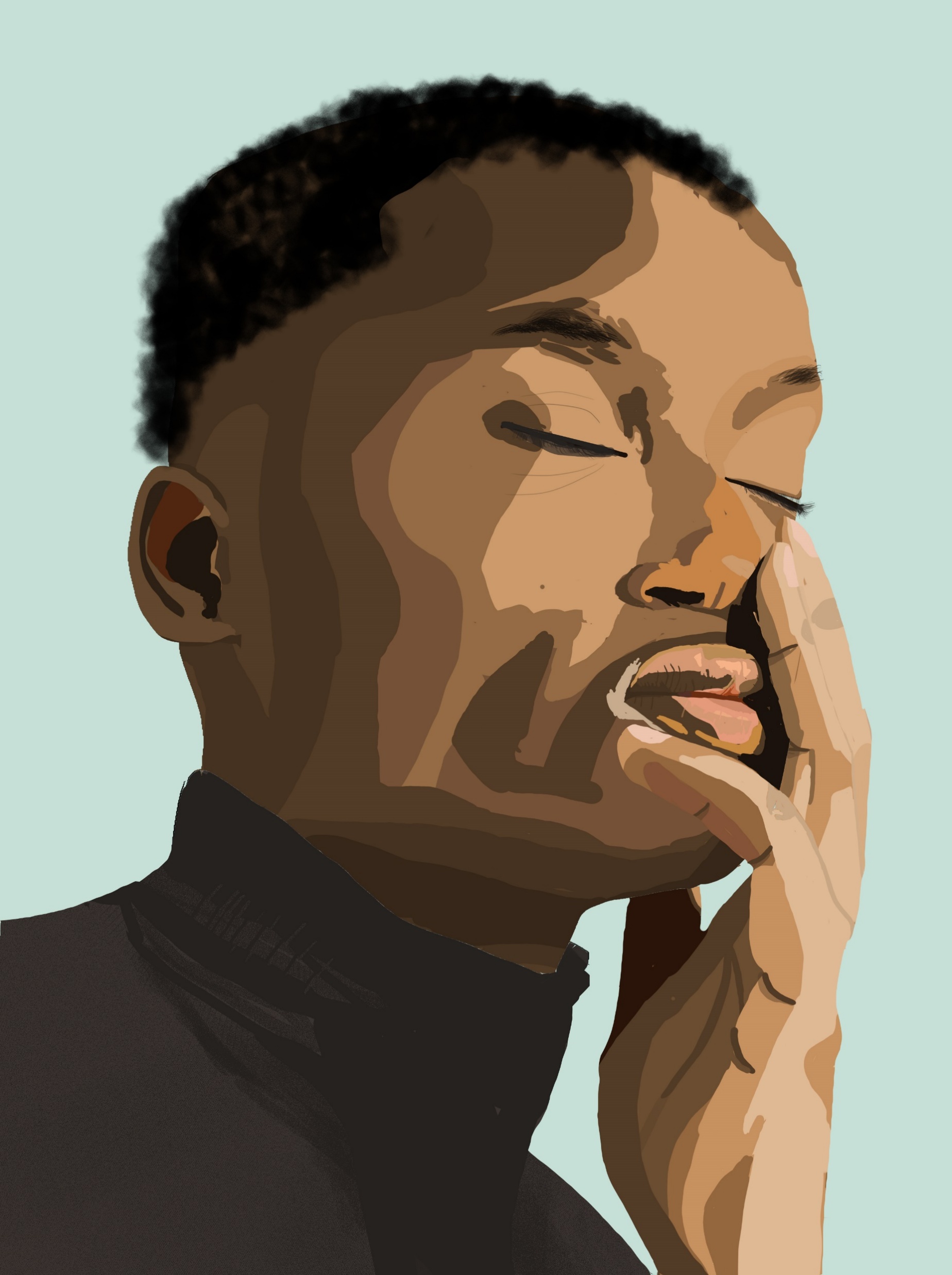人物肖像插画